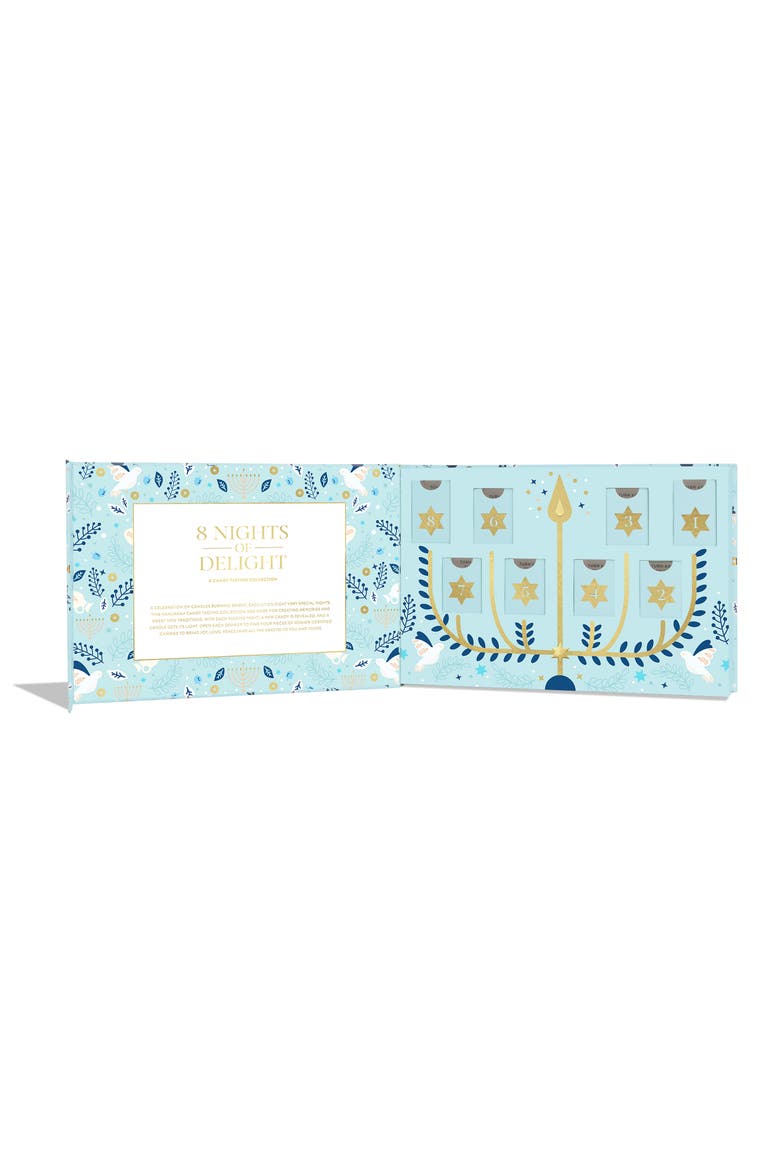 8 Nights of Delight Candy Tasting Collection, Alternate, color, BLUE
