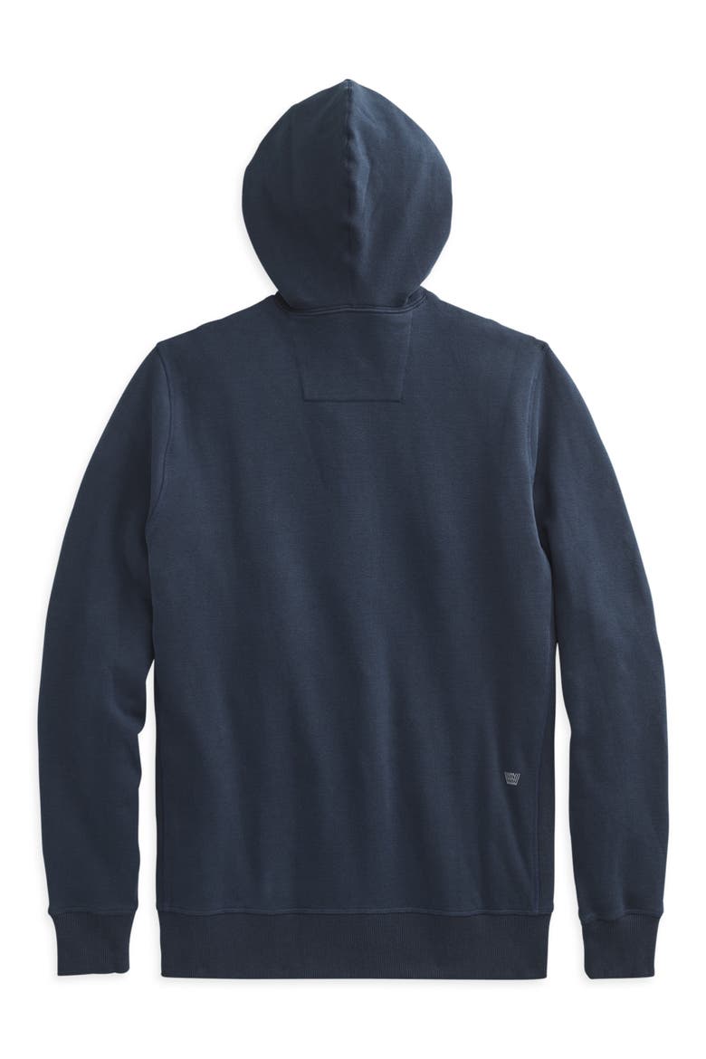 Ace Cotton Blend French Terry Zip Hoodie, Alternate, color, TOTAL ECLIPSE