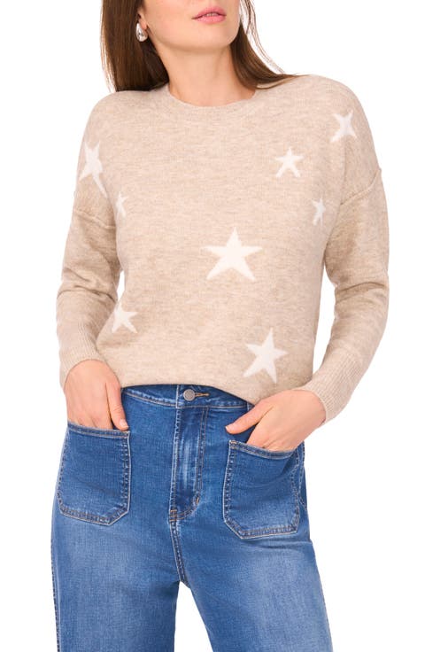 Star Crewneck Sweater (Regular & Petite)