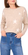 Vince Camuto Star Crewneck Sweater