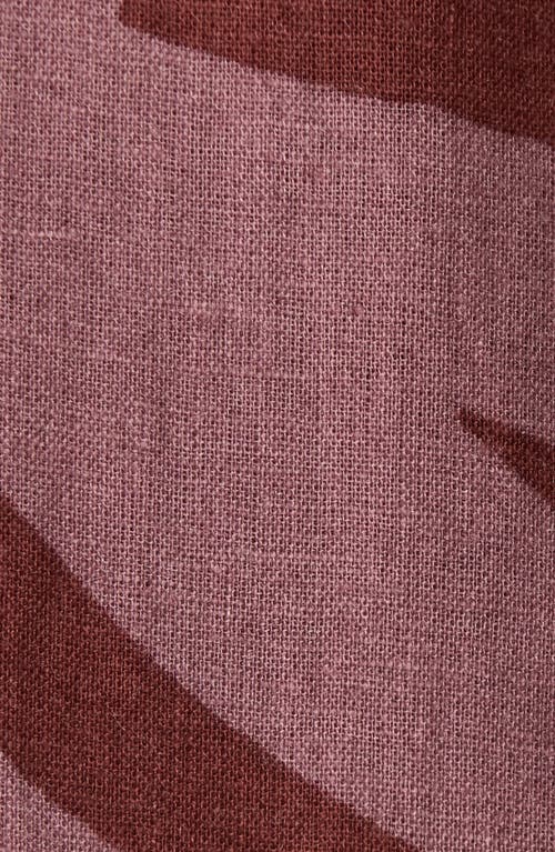 Nordstrom Vacation Linen Blend Robe In Pink