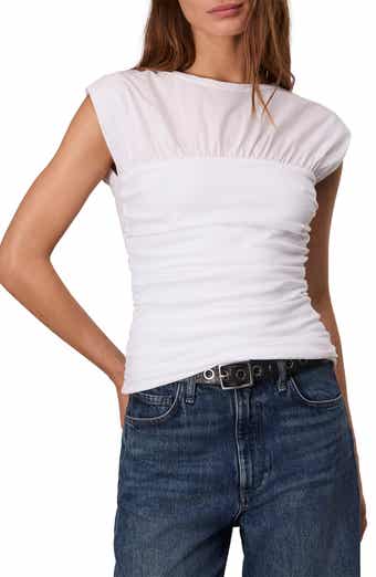 rag & bone Mica Ruched Top