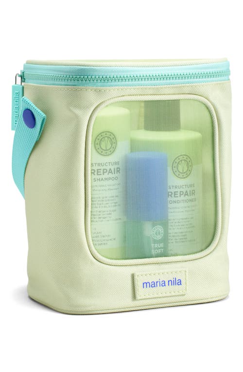 MARIA NILA MARIA NILA STRUCTURE REPAIR BEAUTY BAG SET (LIMITED EDITION) $79 VALUE 