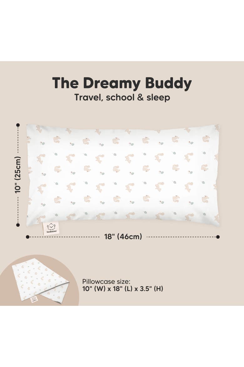 Buddy Toddler Pillow, Alternate, color, Nibbles