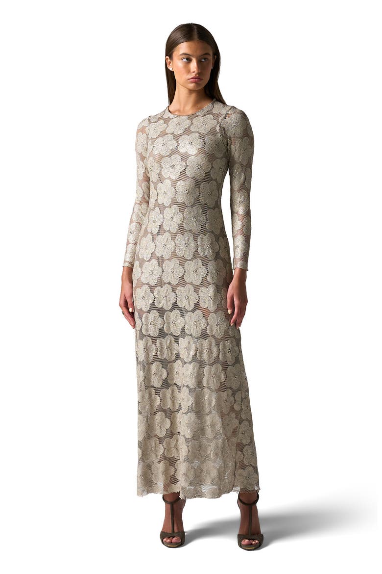 Petra Dress, Main, color, Champagne