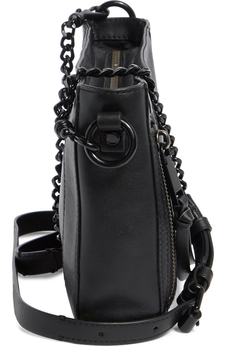 Rebecca Minkoff Mini Mab Leather Crossbody Bag, Alternate, color,