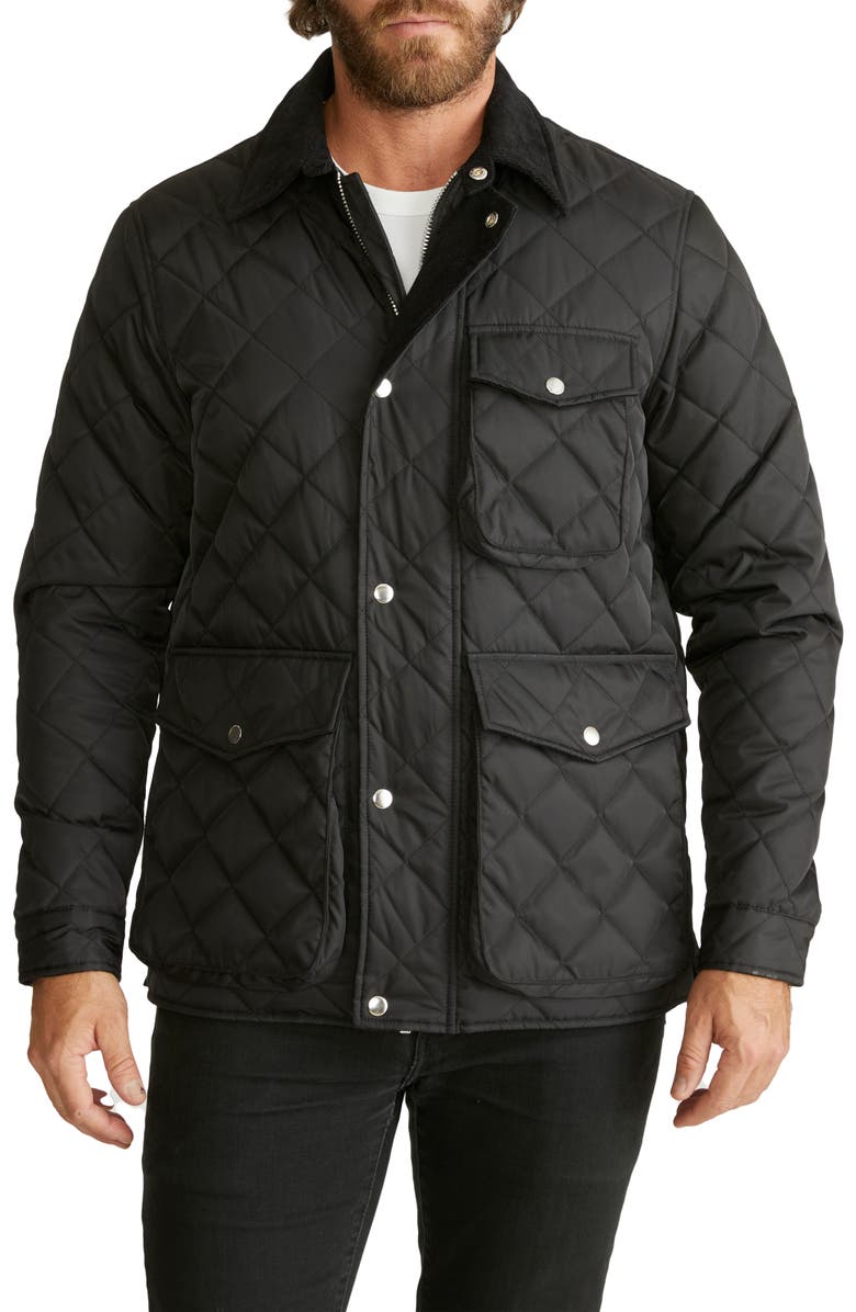 Robert Graham Quilted Utility Jacket, Main, color, 