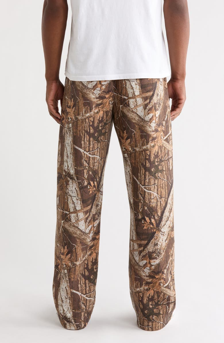 PacSun Washed Camo Extreme Baggy Fit Fleece Sweatpants, Alternate, color, Camouflage
