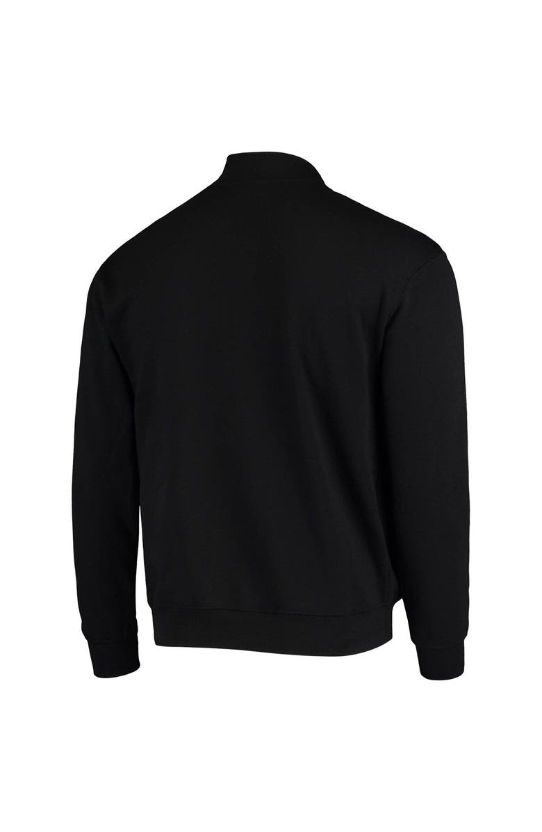 COLOSSEUM Men's Colosseum Black Air Force Falcons Tortugas Logo Quarter-Zip Jacket, Alternate, color, Black