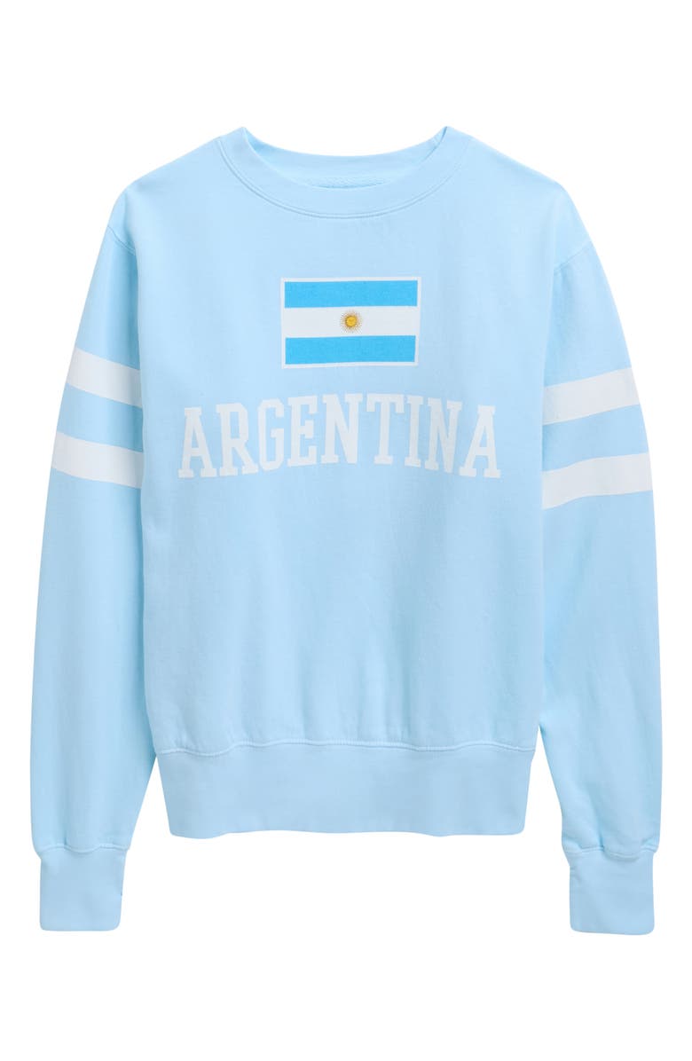 Voit Kids' Argentina Crewneck Sweatshirt, Main, color, Blue
