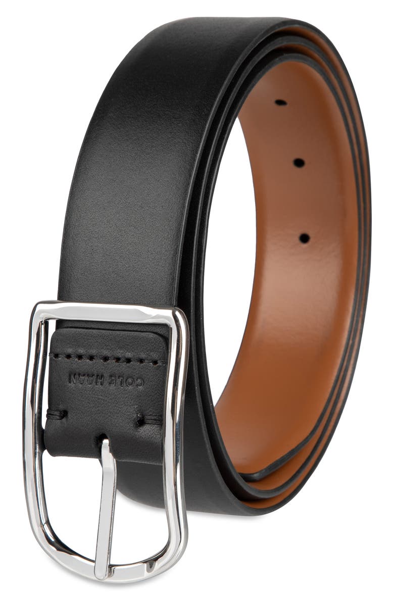 Cole Haan Black & Tan Reversible Leather Belt, Alternate, color, Black/ Tan