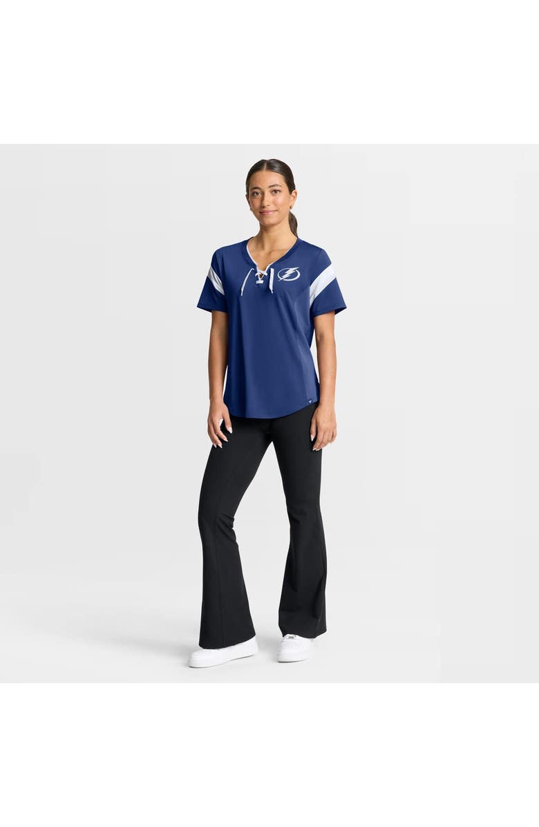 FANATICS Women's Fanatics Blue Tampa Bay Lightning Offside Athena T-Shirt, Alternate, color, Blue