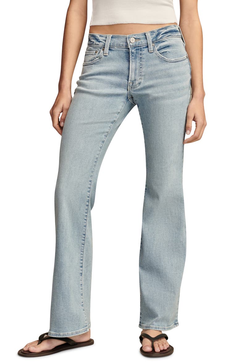 Sweet Flare Jeans, Main, color, CAPSIZE