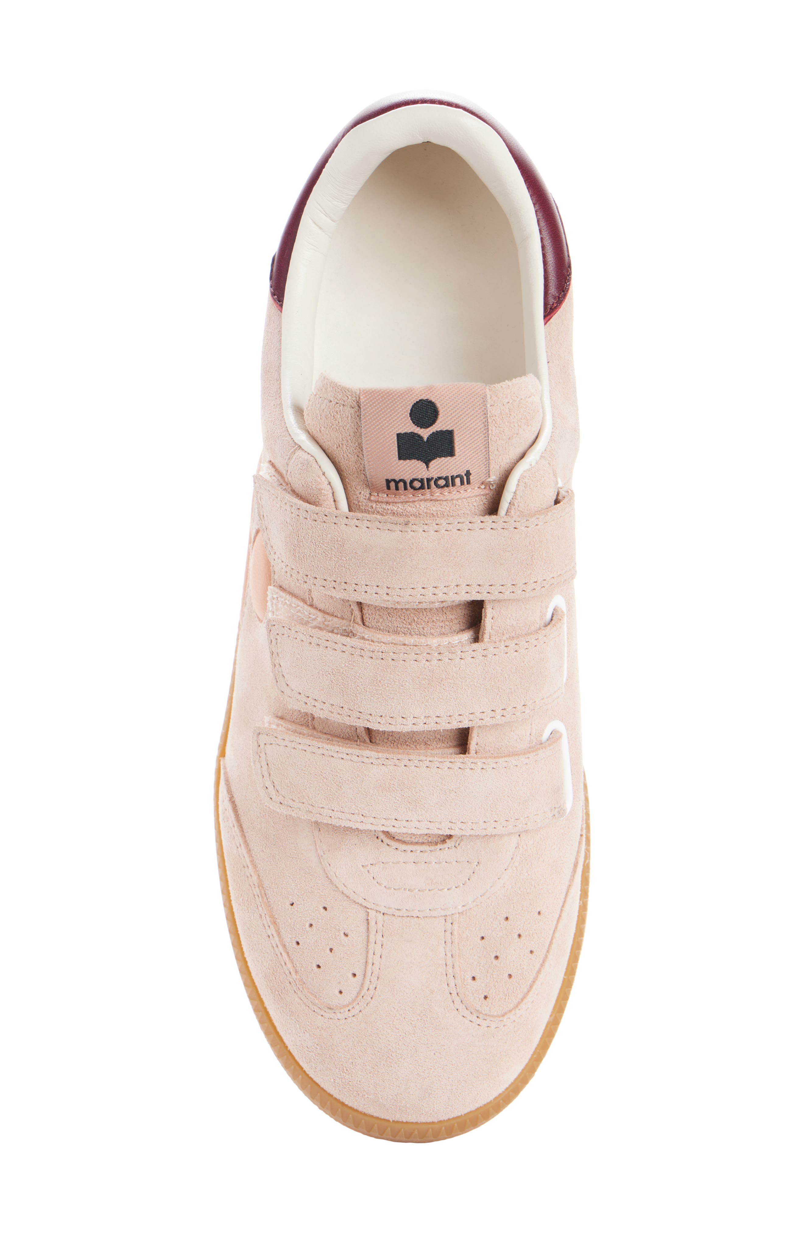 Isabel Marant Beth Low Top Sneaker, Alternate, color, Pale Pink/ Peach