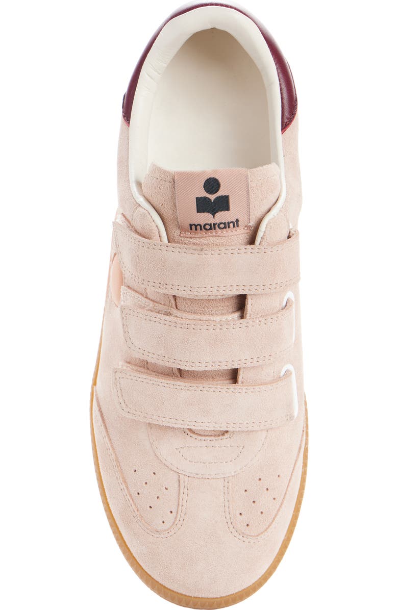 Isabel Marant Beth Low Top Sneaker, Alternate, color, Pale Pink/ Peach