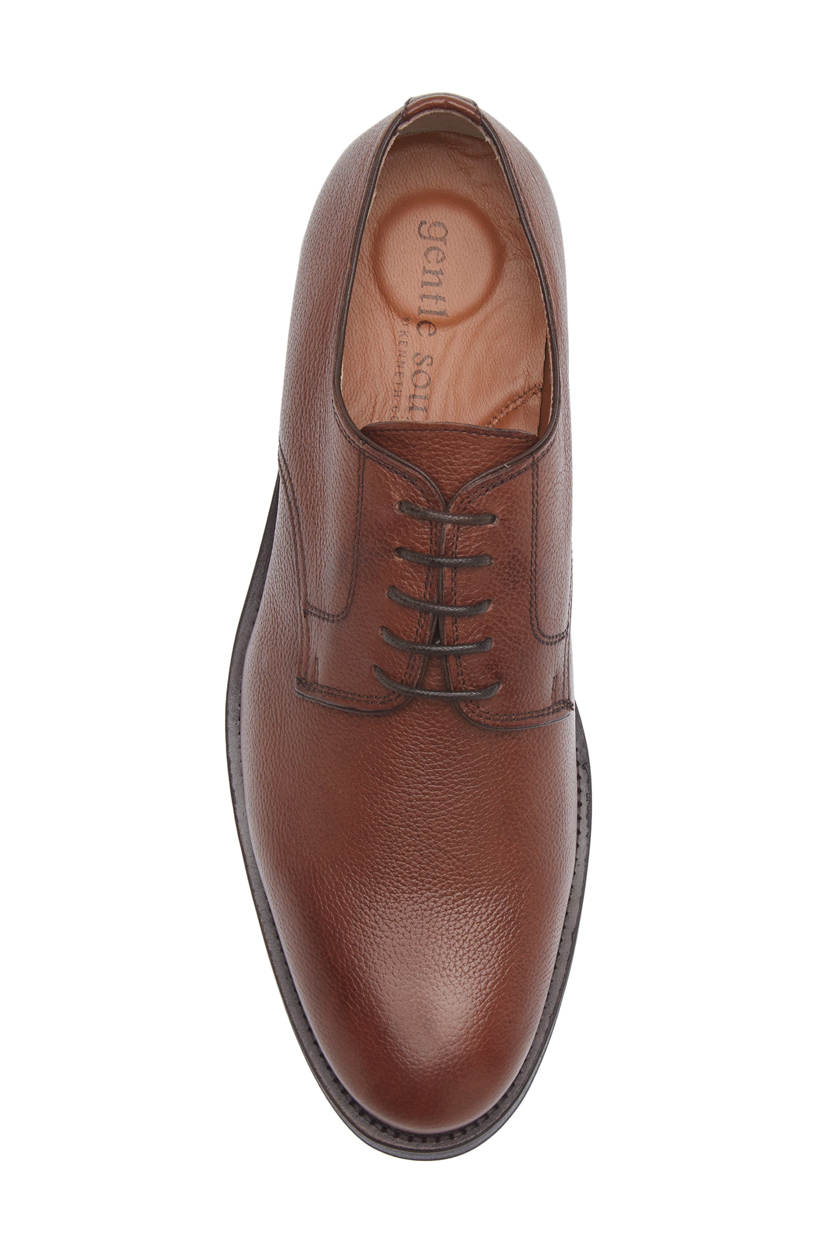 Castelo Plain Toe Derby, Alternate, color, BROWN