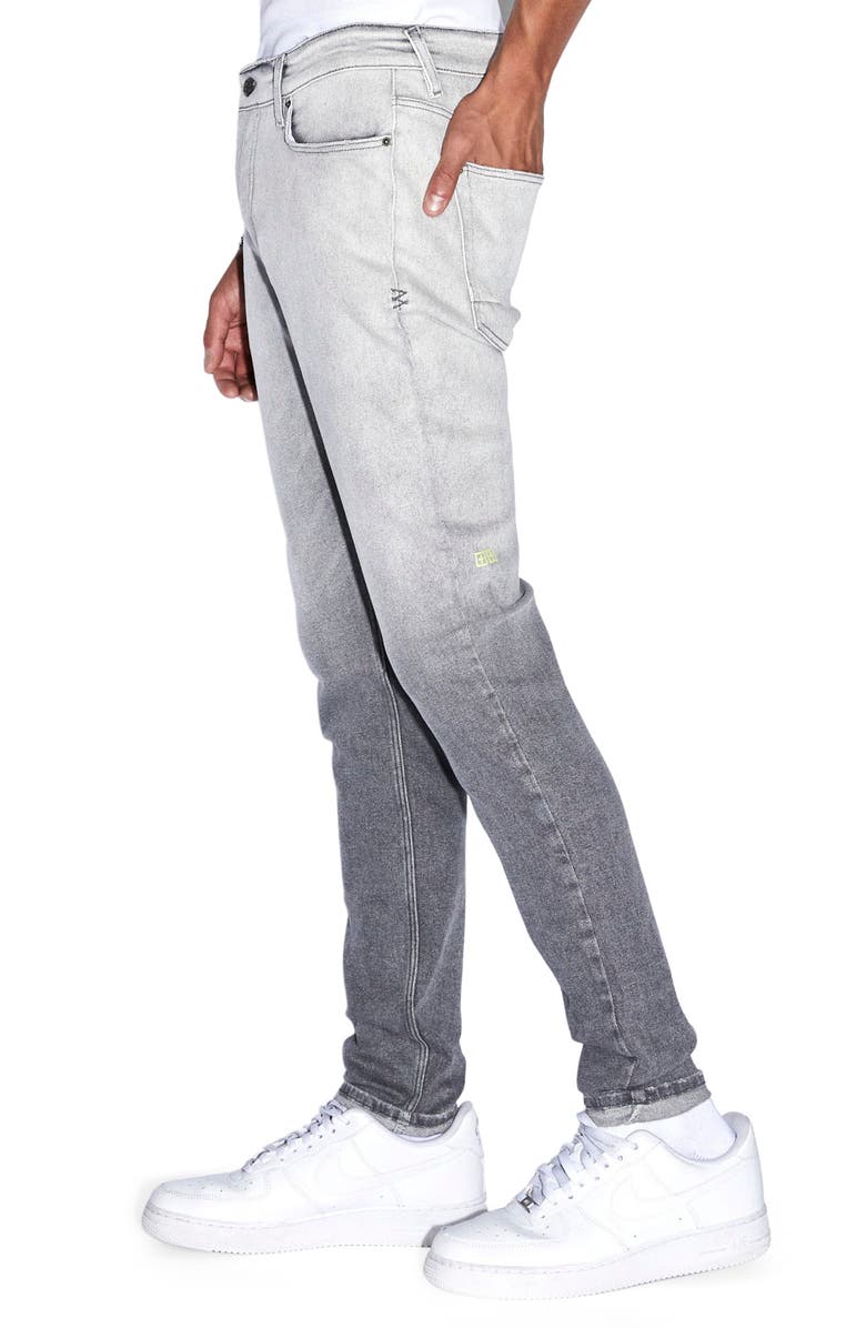 Ksubi Van Winkle Rinsed Ombré Skinny Jeans, Alternate, color, 