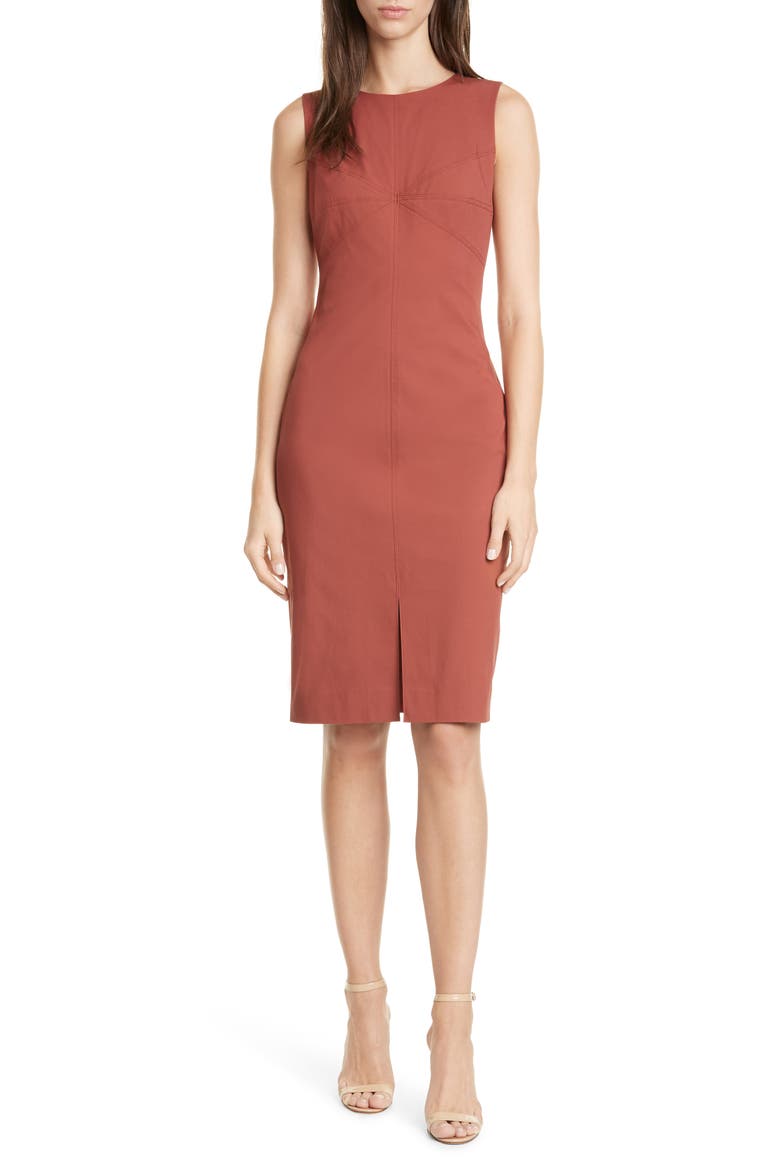 Elio Sheath Dress, Main, color, JAM