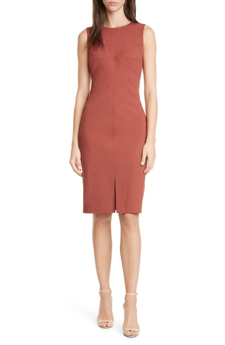 DVF Elio Sheath Dress, Main, color, 