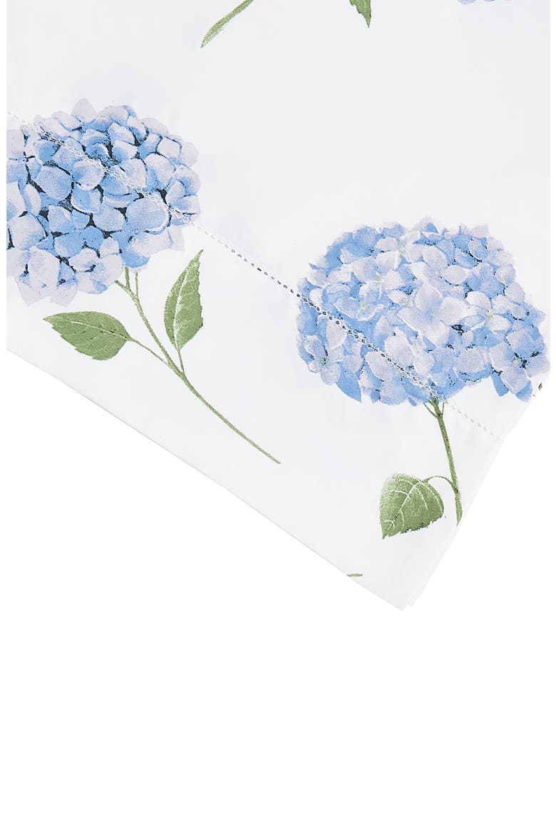 Hydrangea 400 Thread Count Cotton Sheet Set, Alternate, color, BLUE
