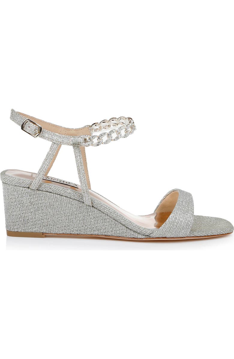 Badgley Mischka Collection Kaelyn Wedge Sandal, Alternate, color,