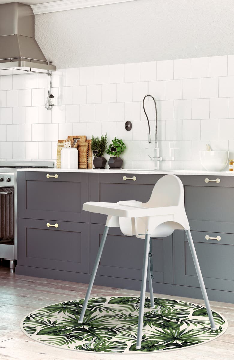 A&A Story Round Vinyl Mat, Alternate, color, 