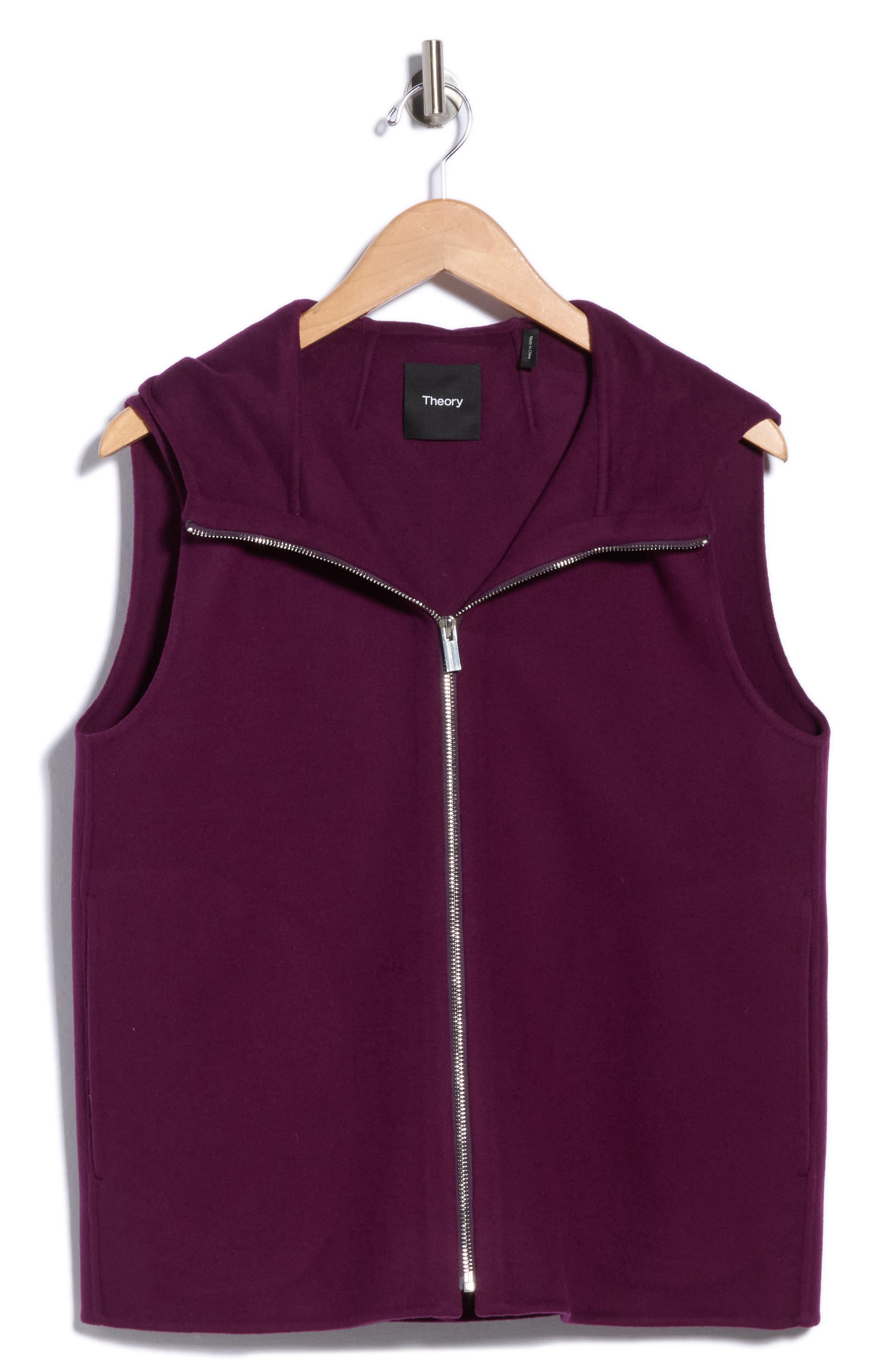 Wool & Cashmere Hooded Vest