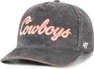 '47 Men's '47 Gray Oklahoma State Cowboys Reclaim Snow Wash Corduroy Hitch Adjustable Hat