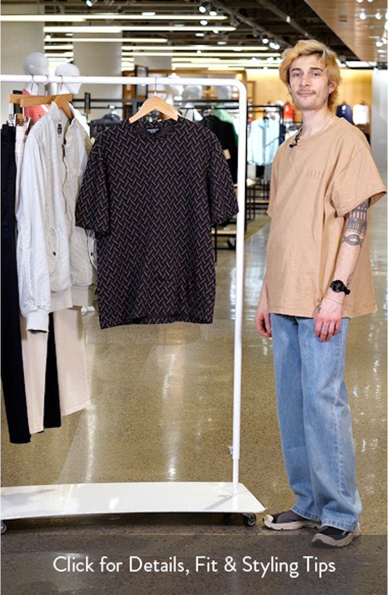 Chevron Cotton T-Shirt, sales video thumbnail