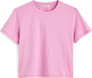 Madewell Boxy Crop Cotton Slub T-Shirt