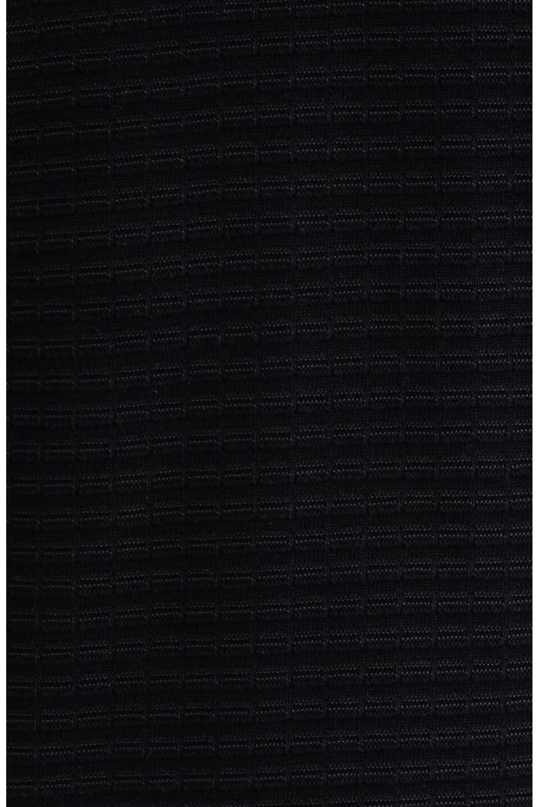 Harvey Stripe Cotton Blend Sweater, Alternate, color, BLACK