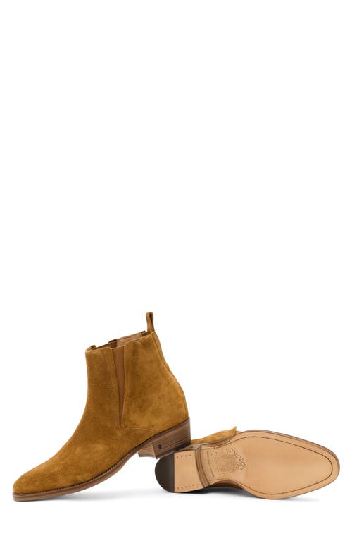 John Varvatos Ludlow Chelsea Boot In Clay Brown