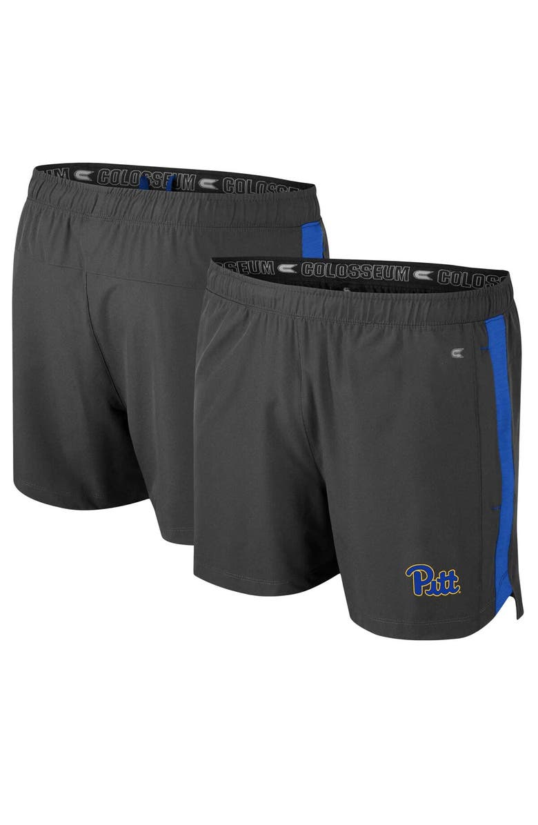 COLOSSEUM Men's Colosseum Charcoal Pitt Panthers Langmore Shorts, Main, color, Charcoal