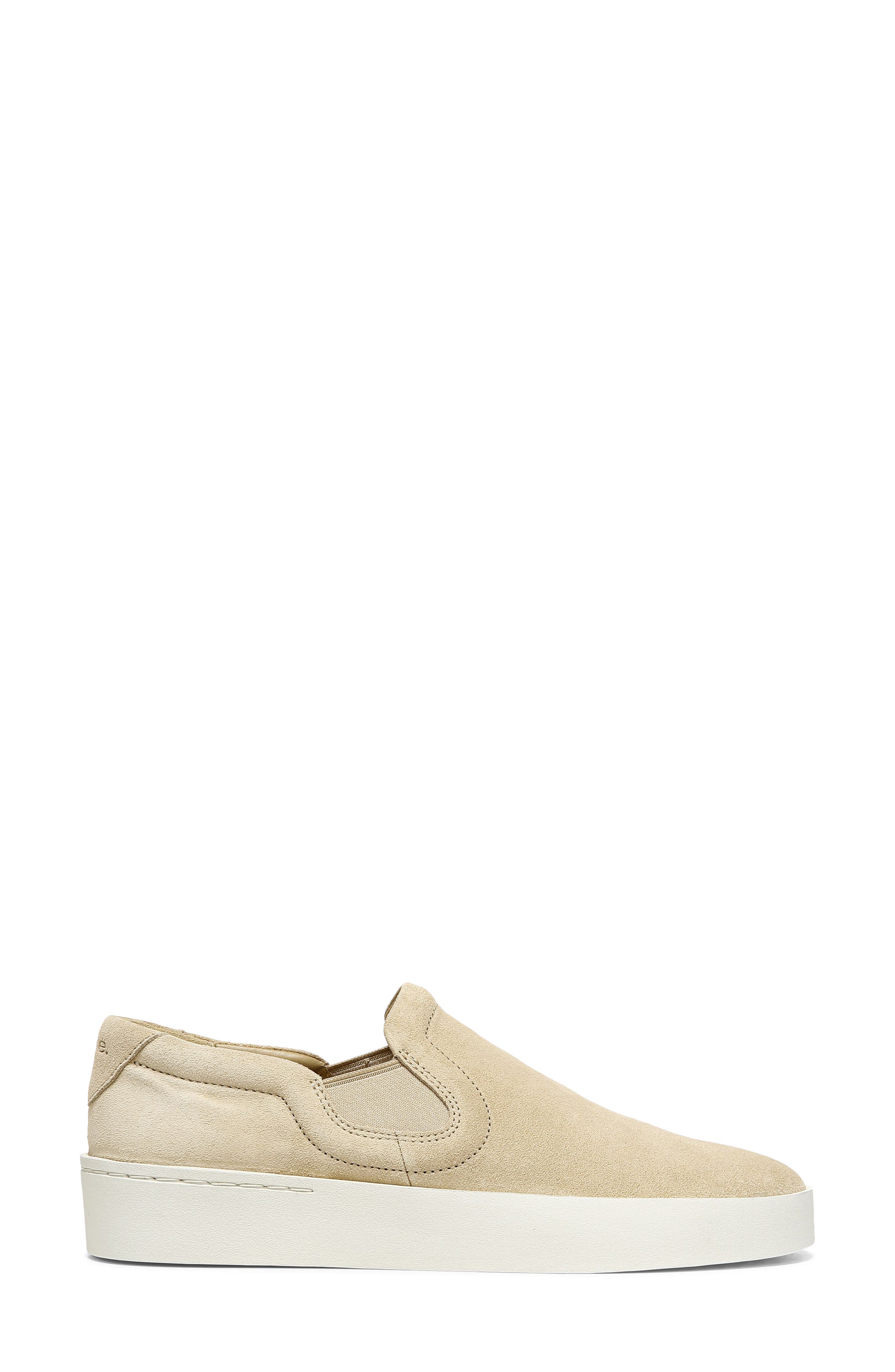 Vince Pacific Suede Slip On Sneaker, Alternate, color, 