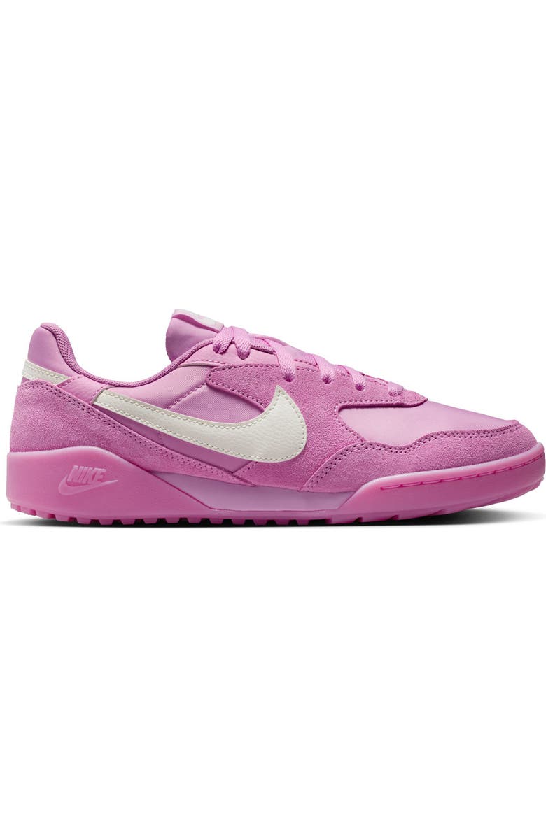 Nike Terra Manta Suede Low Top Sneaker, Alternate, color, Magenta/ Sail