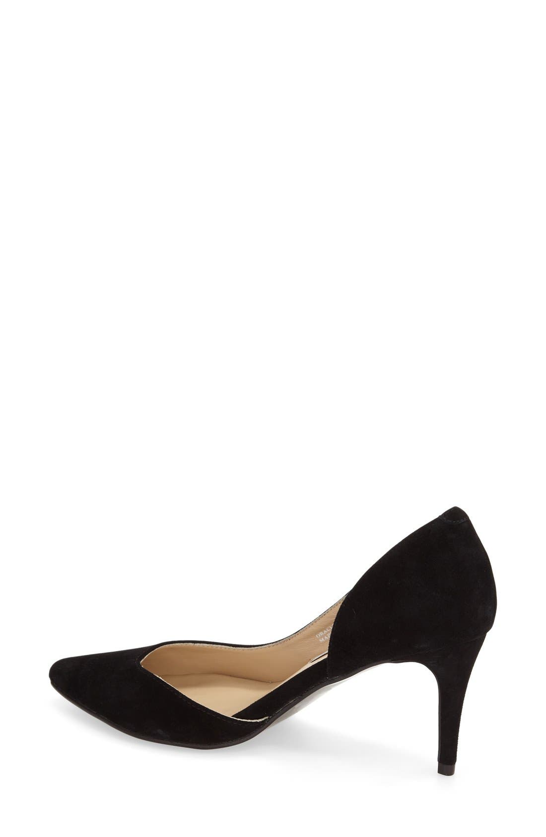 Kristin Cavallari 'Oracle' half d'Orsay Pump, Alternate, color, 