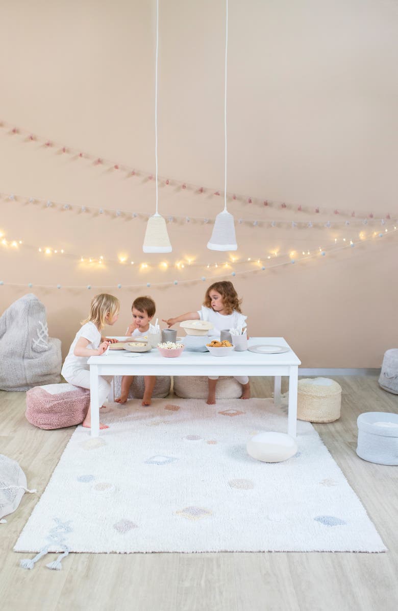 Lorena Canals Kim Washable Cotton Blend Rug, Alternate, color, Ivory