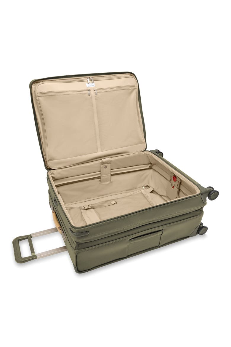 Baseline 29-Inch Large Expandable Spinner Suitcase, Alternate, color, OLIVE