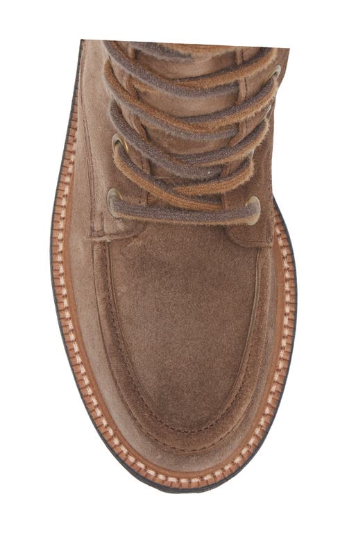 Paul Green Duke Leather Lace-up Boot In Brown