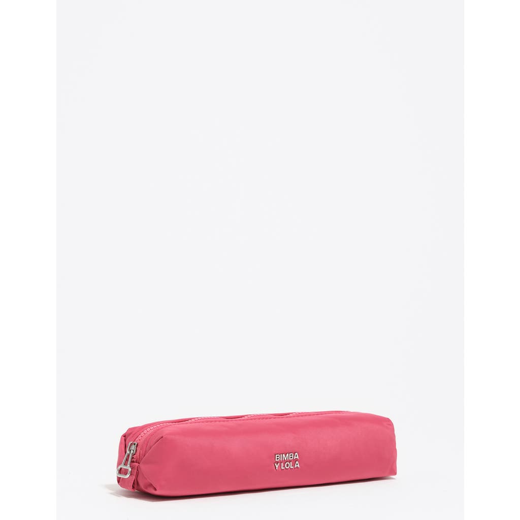 Bimba Y Lola Nylon Make-up Case In Pink
