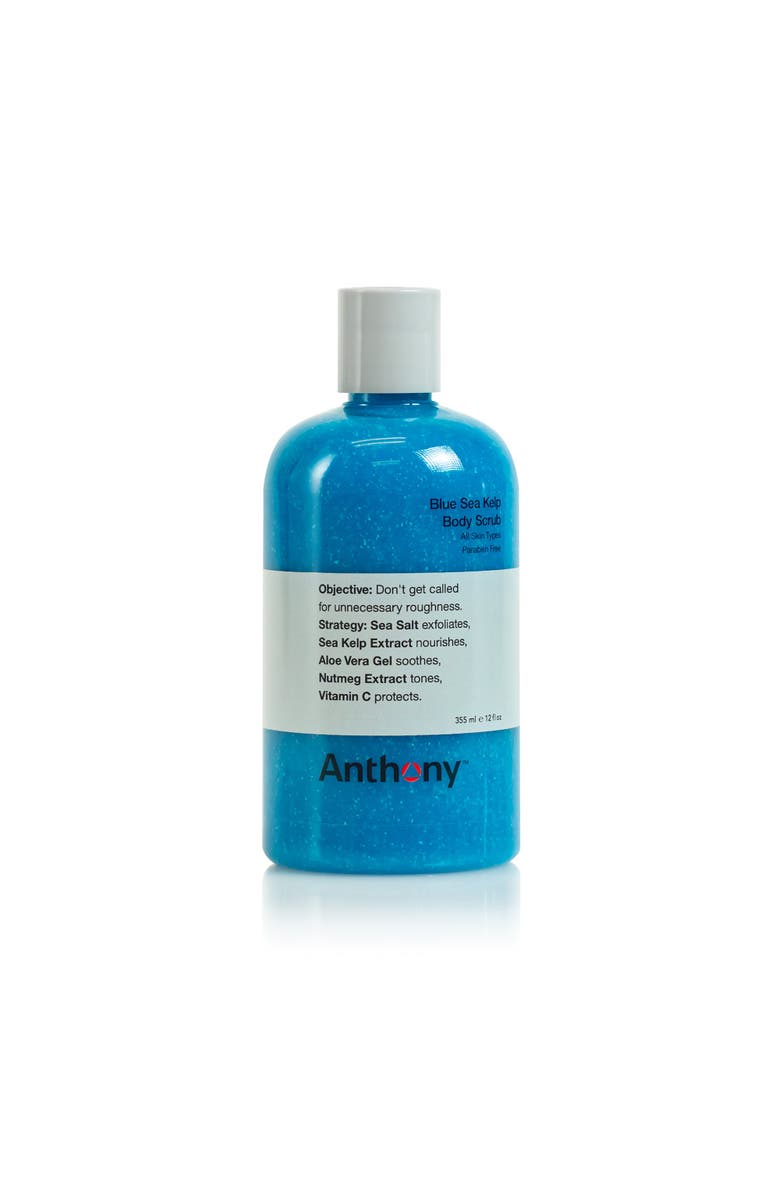 116 Blue Sea Kelp Body Scrub, Main, color, Blue