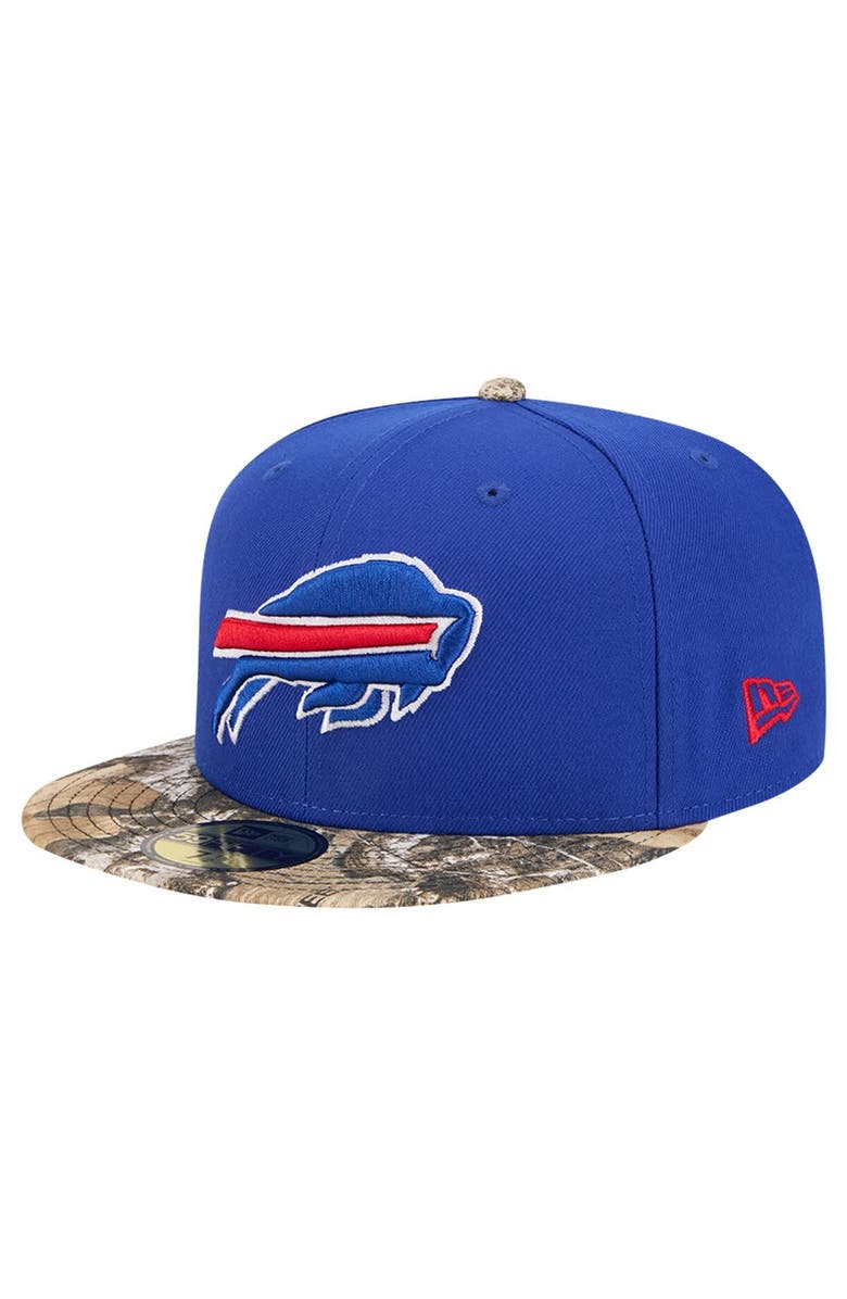 New Era Men's New Era Royal Buffalo Bills Active Two-Tone Camo 59FIFTY Fitted Hat, Alternate, color, Royal