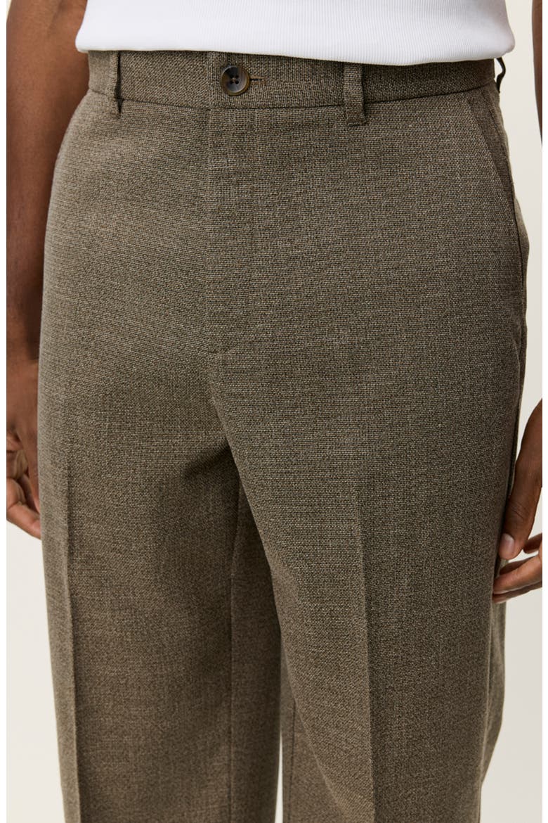 Randall Mélange Suit Pants, Alternate, color, TEAK BROWN