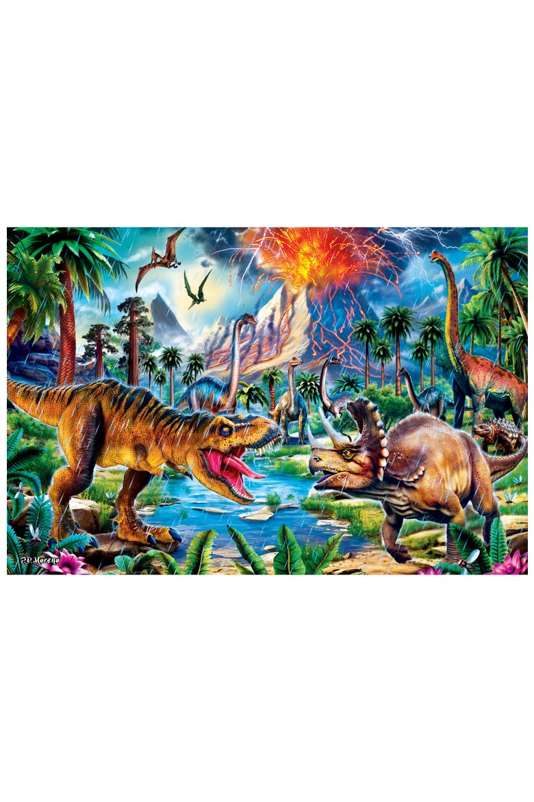Glow in the Dark Dinosaur 48pc Puzzle, Alternate, color, Multicolor