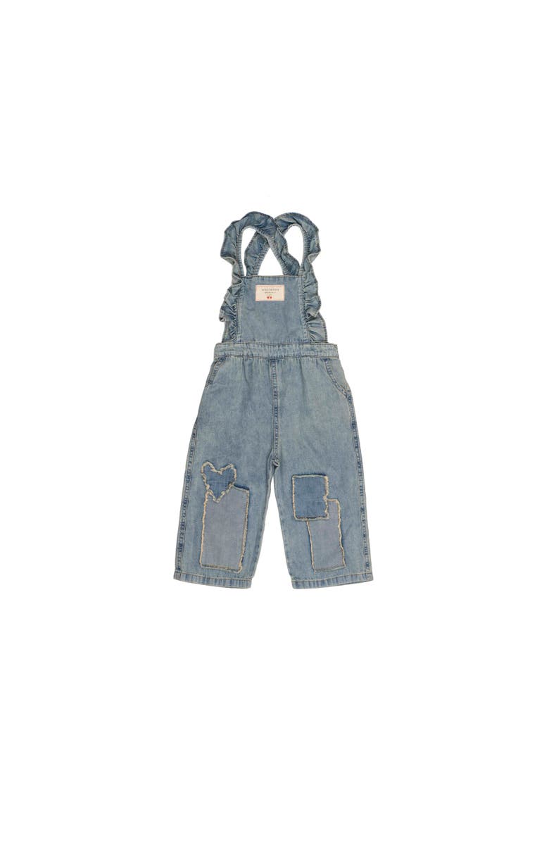 Wild Wawa Pinafore Jumpsuit, Main, color, Denim
