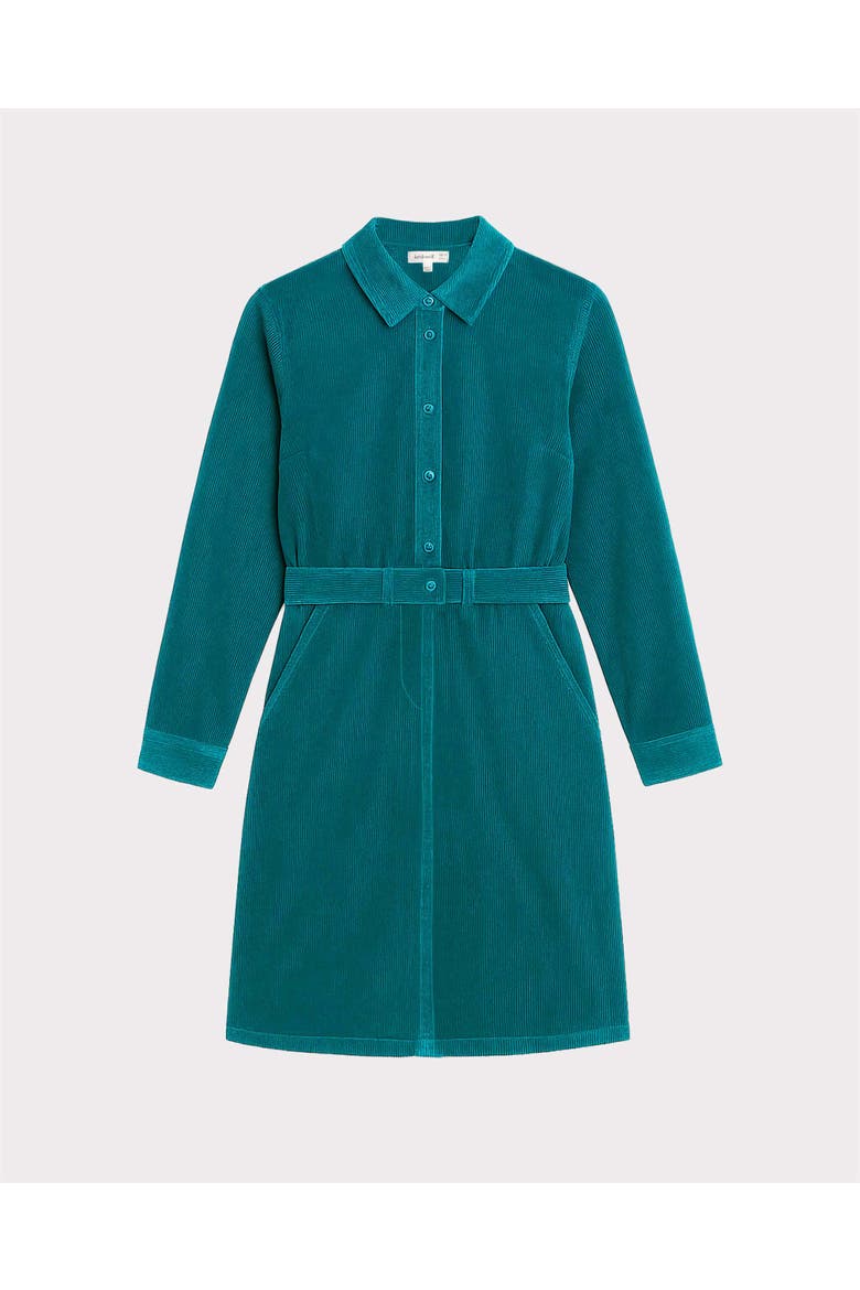 Jamie Cord Dress, Alternate, color, Egyptian Teal