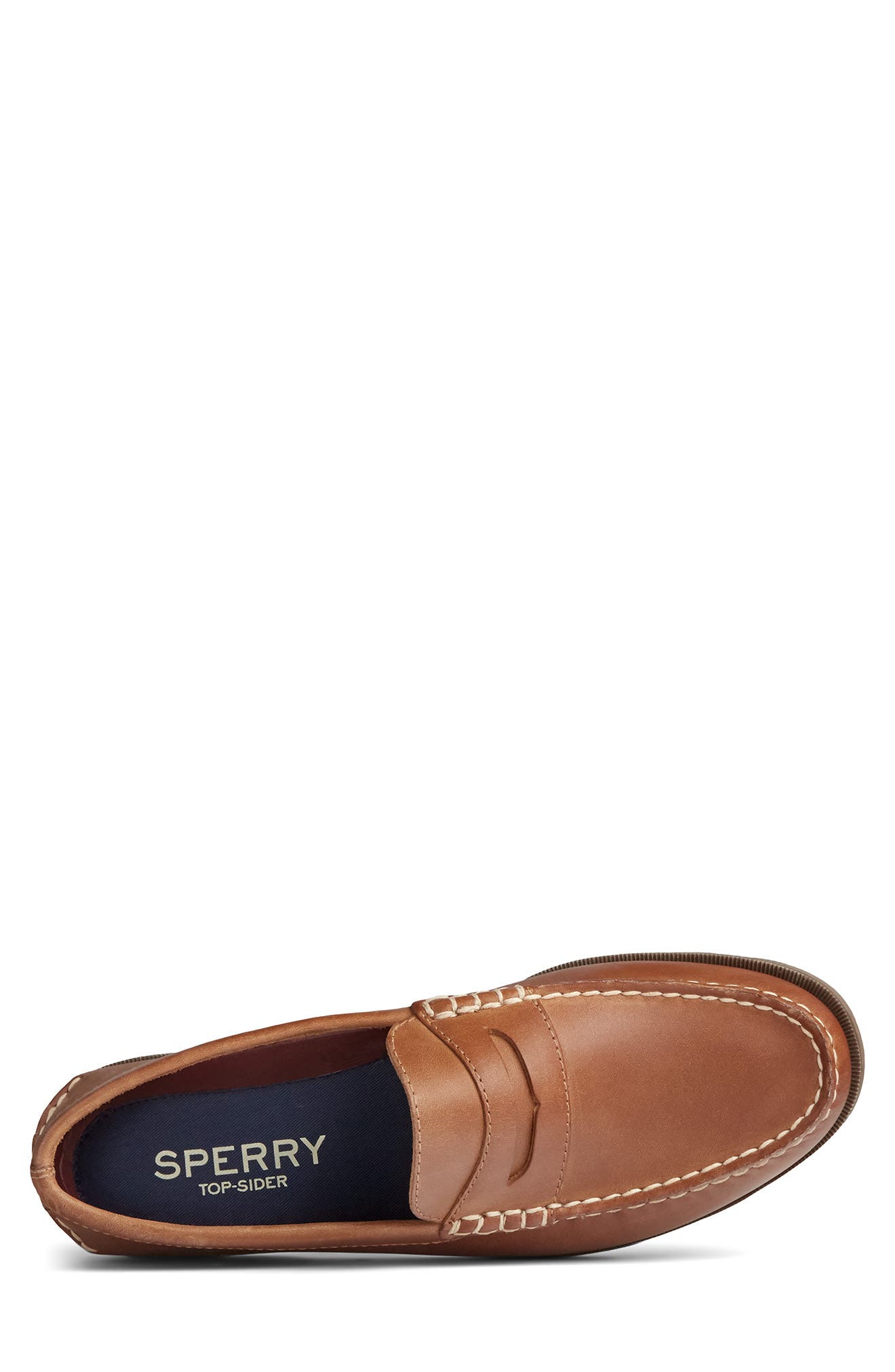 ZZDNU SPERRY TOP-SIDER<sup>®</sup> Sperry Leeward Leather Penny Loafer, Alternate, color, 