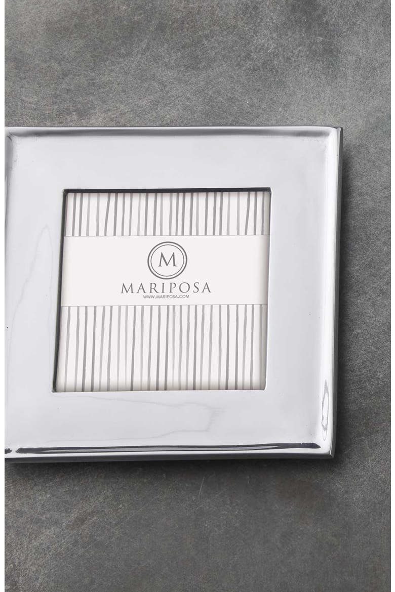 Signature Recycled Aluminum Picture Frame, Alternate, color, SILVER