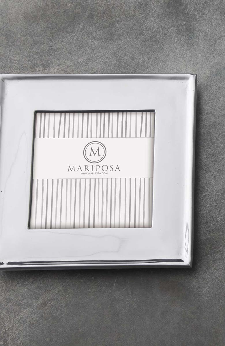 Mariposa Signature Recycled Aluminum Picture Frame, Alternate, color, Silver