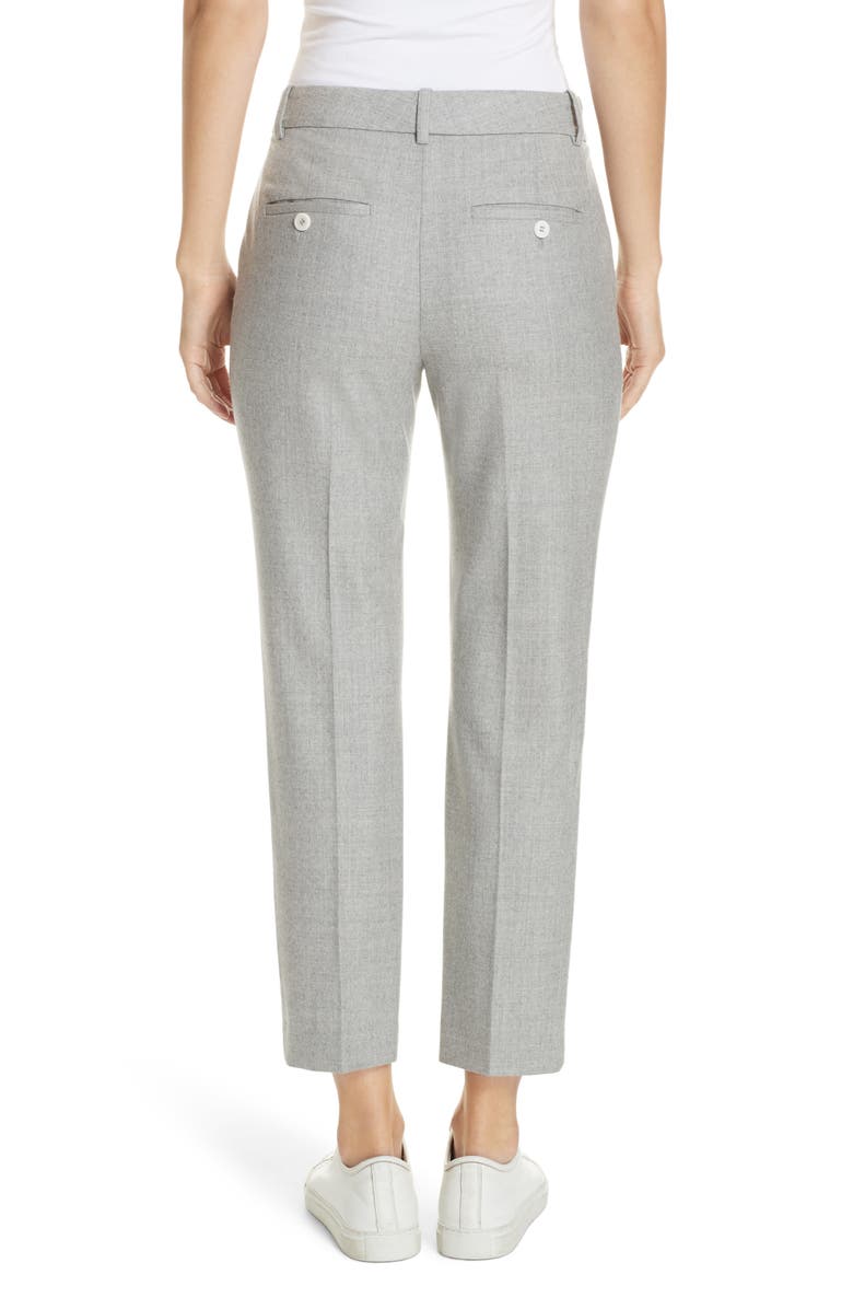 Theory Treeca Flannel Ankle Pants, Alternate, color, 